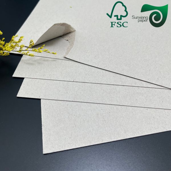 FSC Certified High Stiffness Grey Chipboard Paper Premium Material For ...