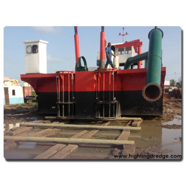PLC Siemens Operation 18 inch Cutter Suction Dredging Boat For River And Lake Sand Dredging