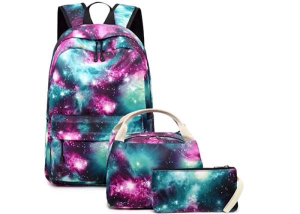 Unisex 2 Side Pockets Children School Bag