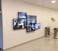 tela video da parede de 240W 550cd/m2 3x3 1920*1080 Lcd