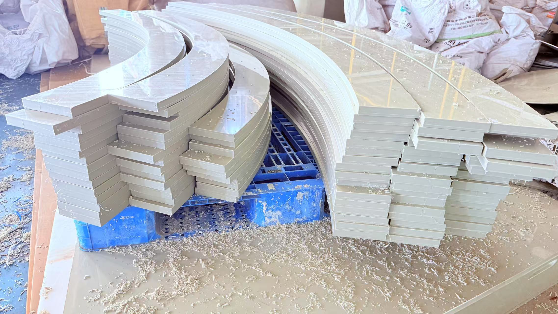 Custom 8x4 Plastic Sheet PP Boards Weather Resistance Rustproof