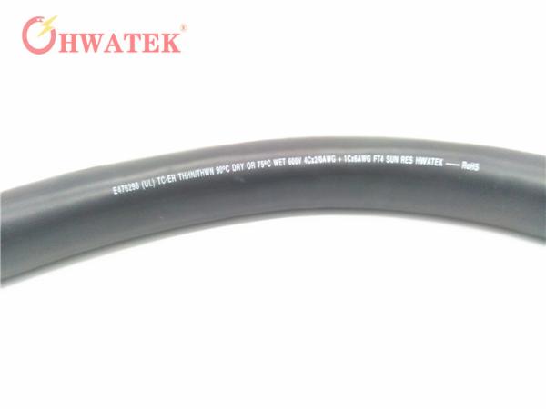 Protegido/trançou o tipo isolação do cabo XLPE de TC-ER, cabo distribuidor de corrente flexível do ANSI/NFPA 70
