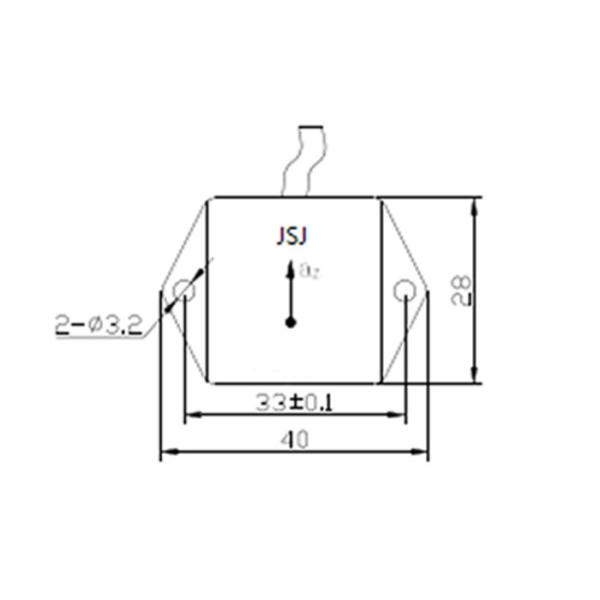 Высокий модуль 4 датчика акселерометра надежности - сопротивление удара 20мА