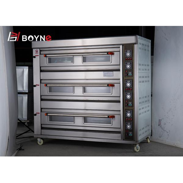 Стандартная реклама палуба печи 3 выпечки газа 0,9 kg/h