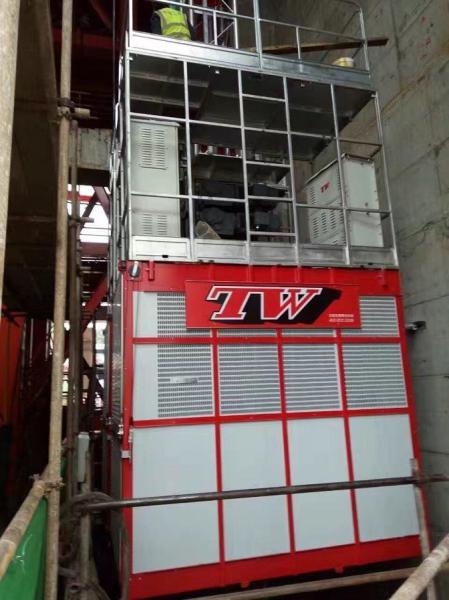 Construção 500m 96m/min Passageiro e material elevador de elevação Bevel Hecial caixa de engrenagens elevador de altura de trabalho pesado