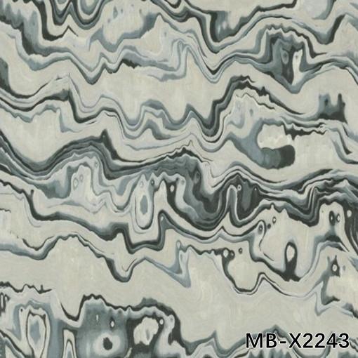High End Custom Reconstituted Wood Veneer Marble Grain Standard Size 2500*640mm Thickness Customized X0243/X2243/X4343/X8043H