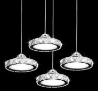 Luzes de D18cm Crystal Contemporary Chandelier Crystal Ceiling