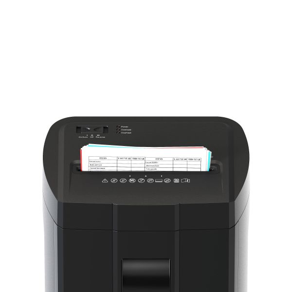 P4 15 Sheets Cross Cut Paper Shredder 18 Liter Pull-out Bin,Silent 56dB,8 Mins Shredding Time,LED Indication,Hot Selling