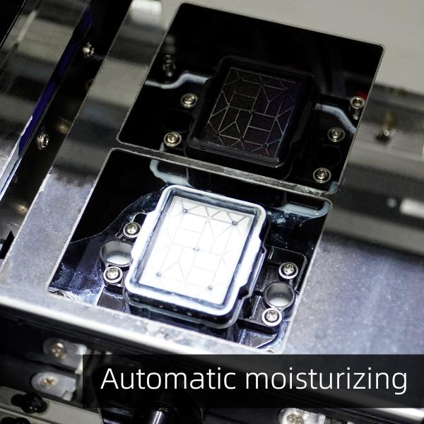 A1 DTF transferência máquina de impressão com sistema de agitação branca para imprimir DIY camiseta
