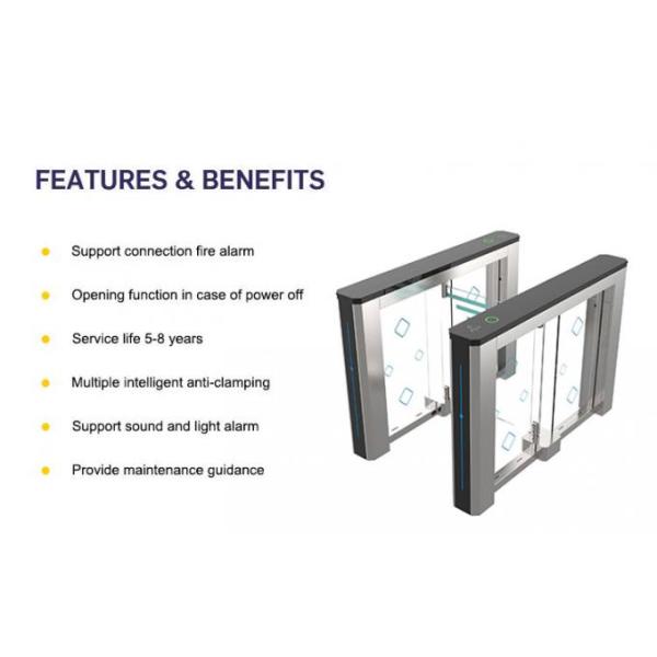 2022 New Design Tripod Turnstile Gate Portable And Good Looking Slim Automatic Swing Gate