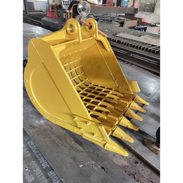 Heavy Duty Excavator Rock Sieve Bucket Skeleton Grid Screening Construction Attachment