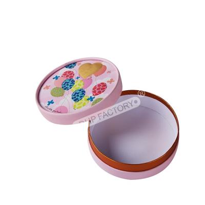 Attractive Colorful Round Chocolate Box Birthday Gift Paper Box  For Kids
