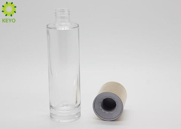 100ML Moisturizing Lotion Glass Bottle , Face Cream Glass Cosmetic Bottle