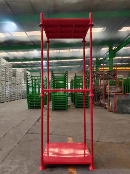 Warehouse Storage Commercial Transport Welded Rigid Portable Stacking Nestainer Racks