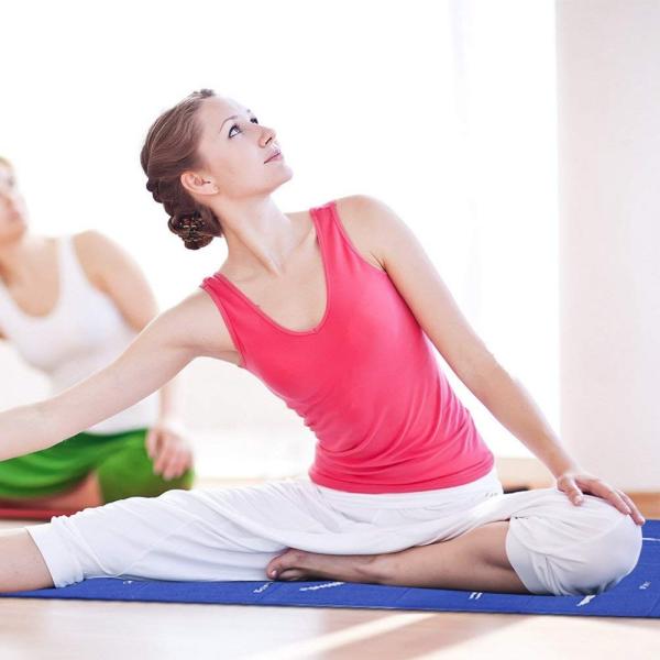 1730MM 3MM Non Toxic Pilates Body Fit Yoga Mat Gym 2.04KG Anti Slip Exercise