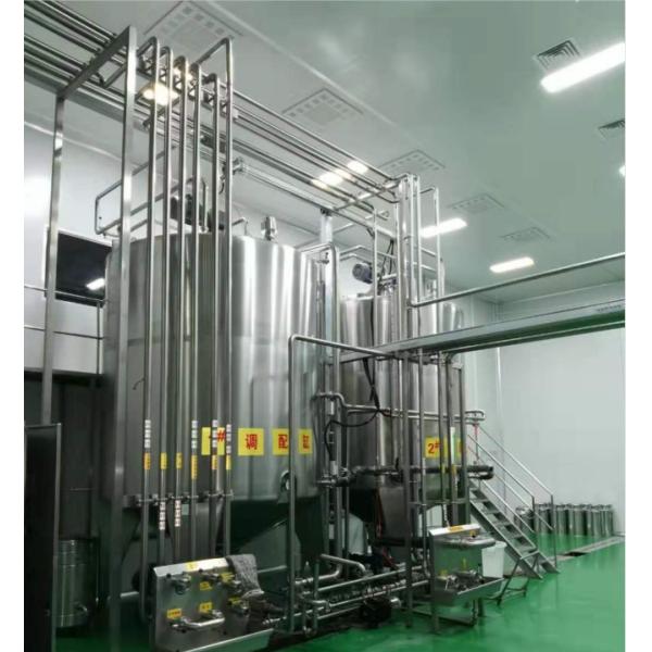 Turnkey Tube in Tube Fresh Pasteurized Milk Diary Production Line Plant Machine