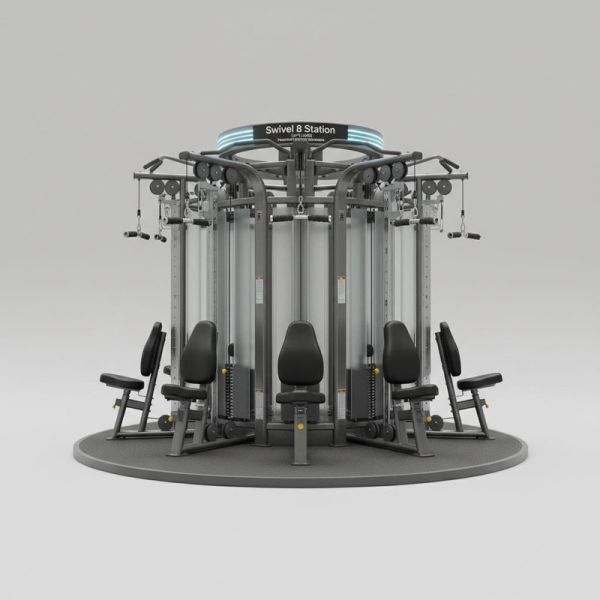 Swivel 8 Person Station U+PL1056 Neutral Grip Precision Engineered Complete System