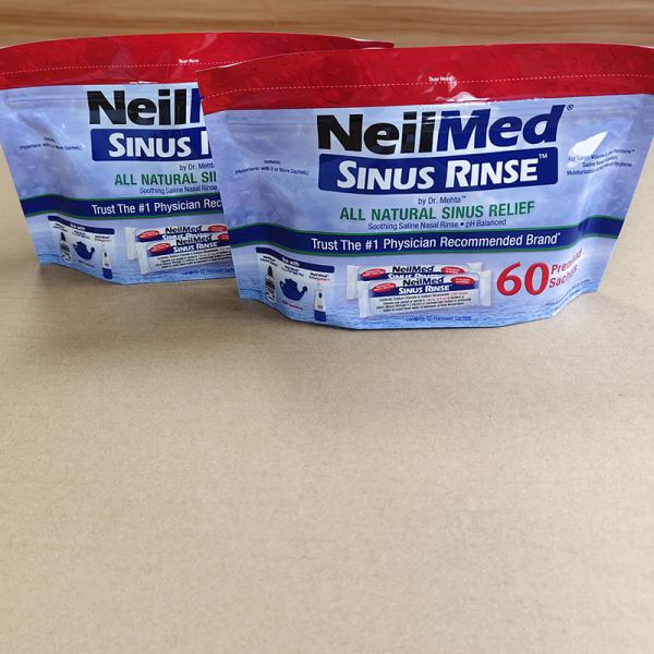 Scratch-Proof Stand Up Pouches For Household Cleaning Supplies Packaging Customizable Printing Pattern.