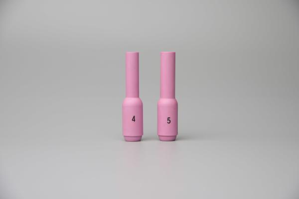 High Precision Welding Tig Torch Ceramic Cups Durable 10N Series Extended Ceramic Nozzle