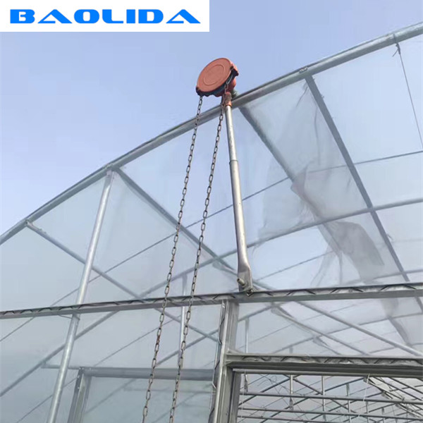 Земледелие засаживая парник пяди парника железного каркаса большого диапазона полиэтиленовой пленки Multi
