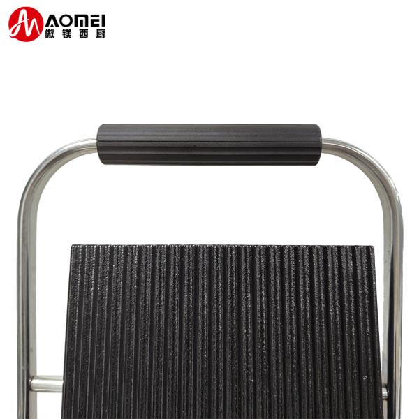 Коммерческий электрический гриль портативный сэндвич Панини контактный гриль 305*340*190 мм 10,8 кг