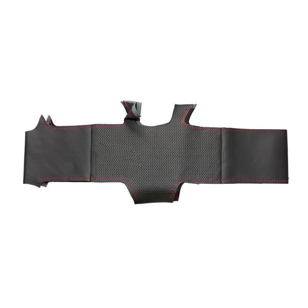 Customize Your Own New Genuine Leather Suede Stitched DIY Car Cover Steering Wheel Wrap for Mitsubishi Lancer 10 EVO Evolution
