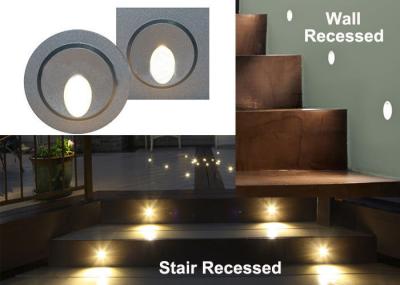 A parede Recessed de aço inoxidável do diodo emissor de luz do IP 67 exteriores ilumina impermeável