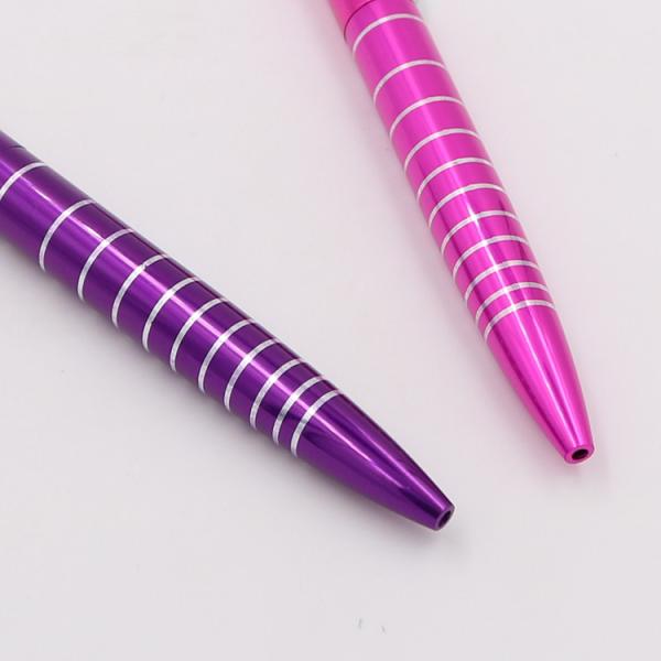Promotional Twist-type Metal Ballpoint Pens With Blue Ink 1.0mm Advertising Office Gift Pen