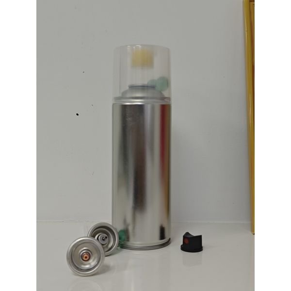 Aerosol Tin Spray Can Round Metal Car Paint Spray Cans for Footwear Deodorant Refilled