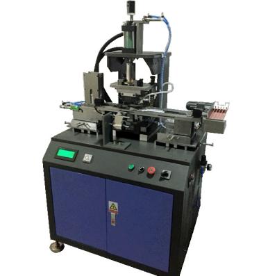 Máquina de estampagem de papel de alumínio a quente de cartão de plástico totalmente automática para número de sequência de linha única