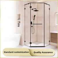 Salles de bain de type diamant Cabines de douche séparation sèche et humide personnalisée
