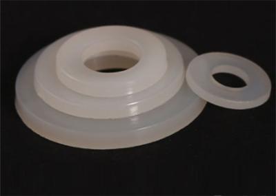 Black Plastic Molded Parts Plastic Flat Washer Injection Machining M2 - M36