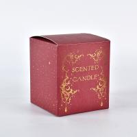Embalagem de presente de papelão personalizado Cartão para vela de fragrância