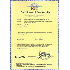 Shenzhen Hosing Technology Development Co., Ltd. Certifications