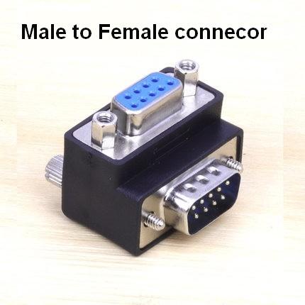 Adapter connector  male-female and female to male connector  for DB9 adapter