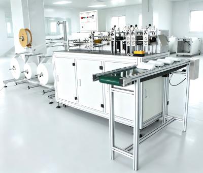 Smart Reliable Automatic Face Mask Blank Machine | AI-Ready PPE Equipment Stable, 1-5 Ply Production