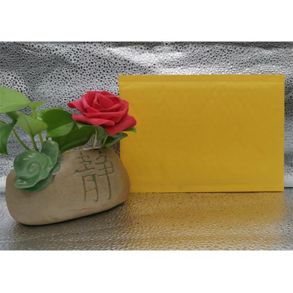 Biodegradable Eco Friendly Bubble Mailers Bags Custom 8x4 Kraft Paper