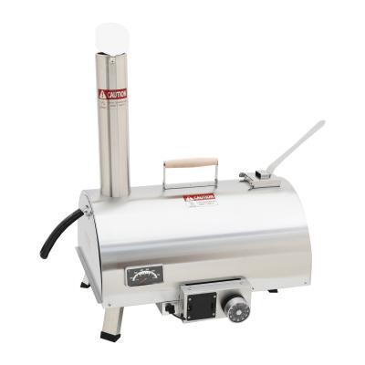 Forno de grelha de pizza de madeira portátil Forno de pizza ao ar livre de 12 polegadas