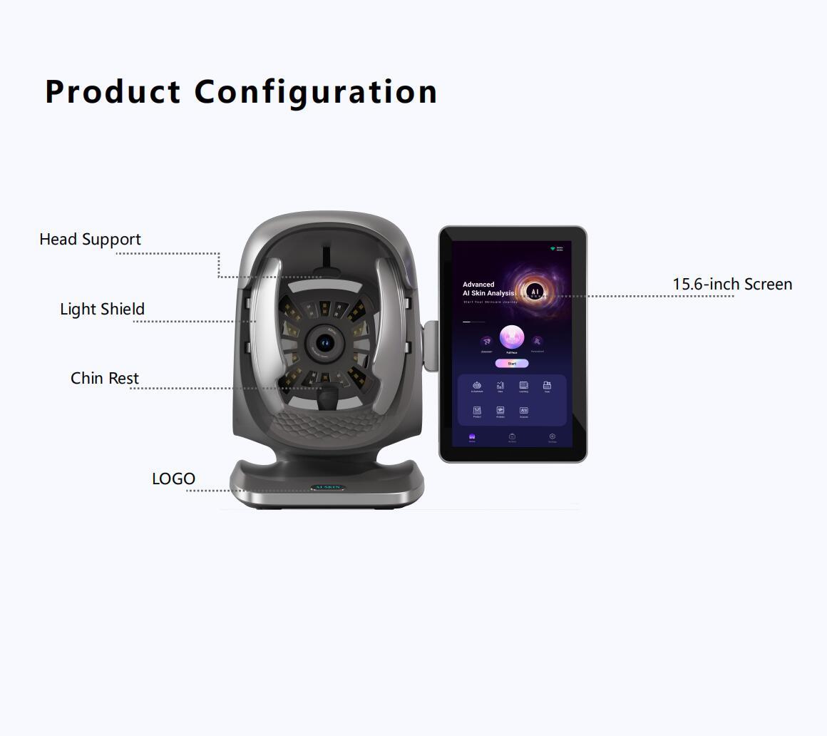 X3 Skin Pigmentation Analyzer AI Spot Detection Machine 15.6 Inch Screen Salon