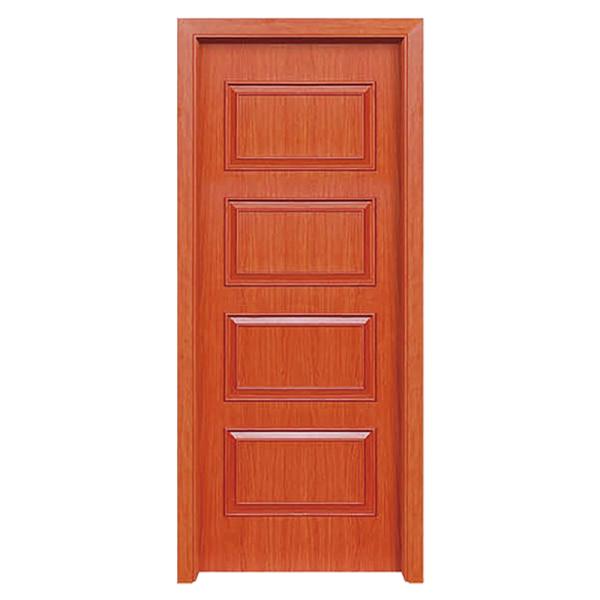 Composite Internal Room Wood Wpc Door Interior Doors Manufacturer Wholesale Price Waterproof for Bathroom With Smart Lock