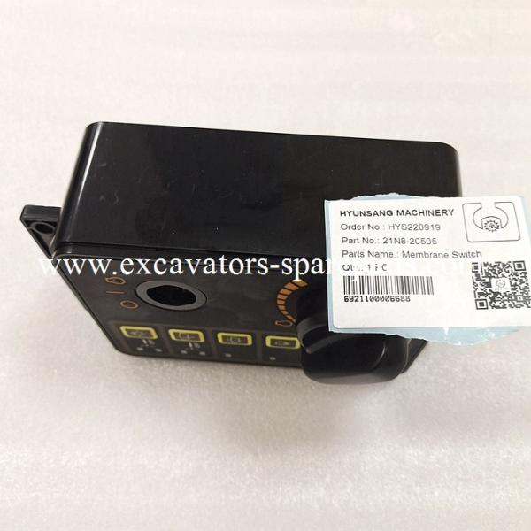 Excavatrice Electrical Parts 21N8-20505 21N8-20506 de contact à membrane pour R140LC-7 R160LC7 R210LC7