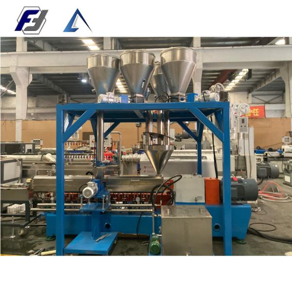 PLA PHA PBAT Bio Based Plastic Granulator Machine Double Screw Plastic Granulating Equipment