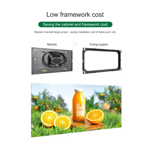 Outdoor Commercial Advertising Wall Mounted LED Sign Display P4 P5 P6 High Brightness Full Color Video Wall LED Screen