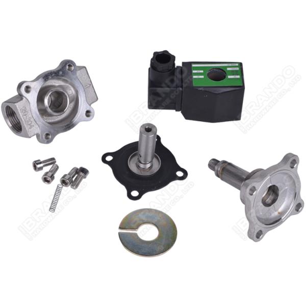 2W160-15 1/2» клапан соленоида 24V воды латуни NC 2 путей 220V