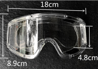 Anti-Splash Anti Dust Fog Safety Transparent Eye Protection Goggles