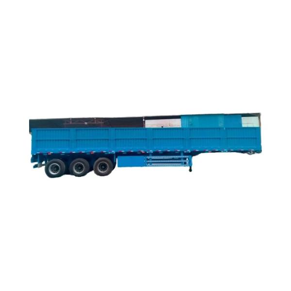 CIMC 3-Axle Fence Truck Cargo Semi-remorques Partie murale de la clôture Semi-remorque