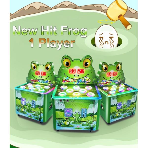 New Hit Frog Kids Coin Operated Whack A Mole Hitting Crazy Frog Hammer Game