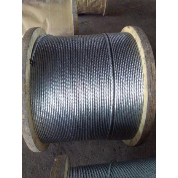 7x2.8mm CE Approved Galvanized Steel Cable , Hot Dip Galvanized Steel Wire For Fencing