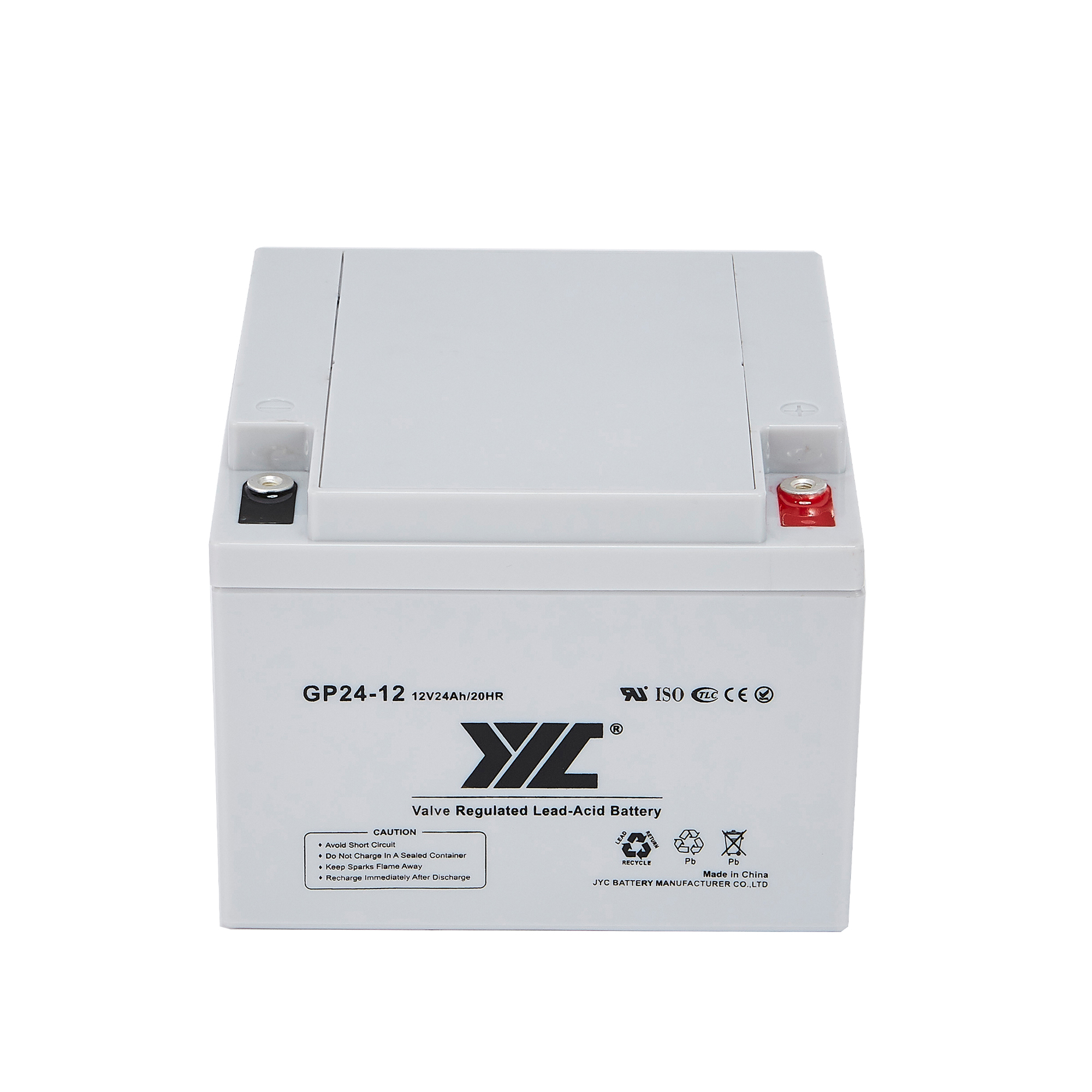 12V 24Ah VRLA Public Broadcast Battery For Security System