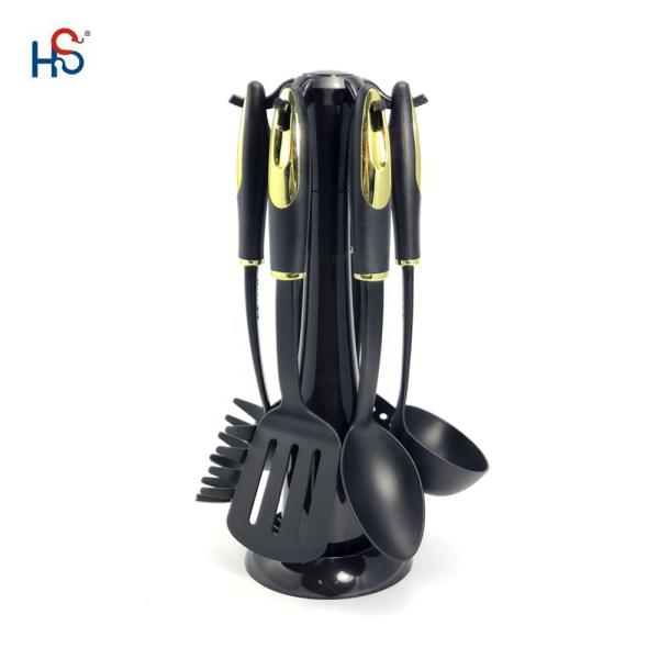 Heat Resistant Nylon Cookware Set Nonstick Cooking Baking Tool Kit Utensils Spoon Turner Accessories